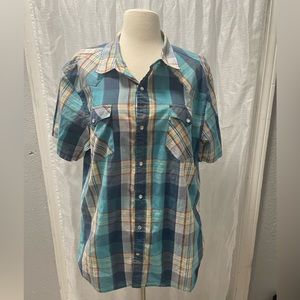 Levi’s Short Sleeve Flannel Shirt